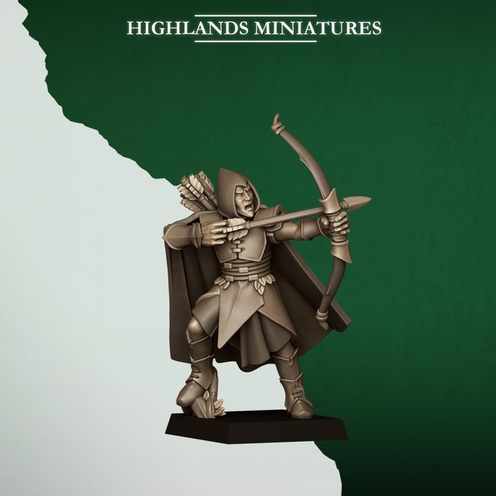 Feral Archers by Highlands Miniatures