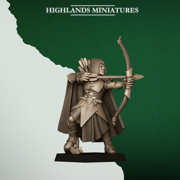 Feral Archers by Highlands Miniatures