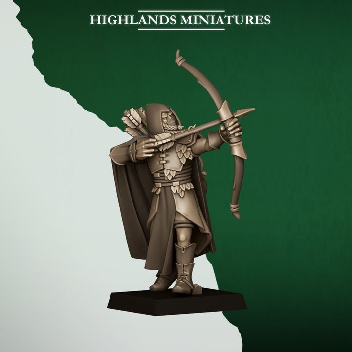 Feral Archers by Highlands Miniatures