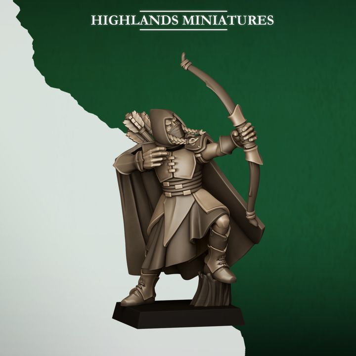 Feral Archers by Highlands Miniatures
