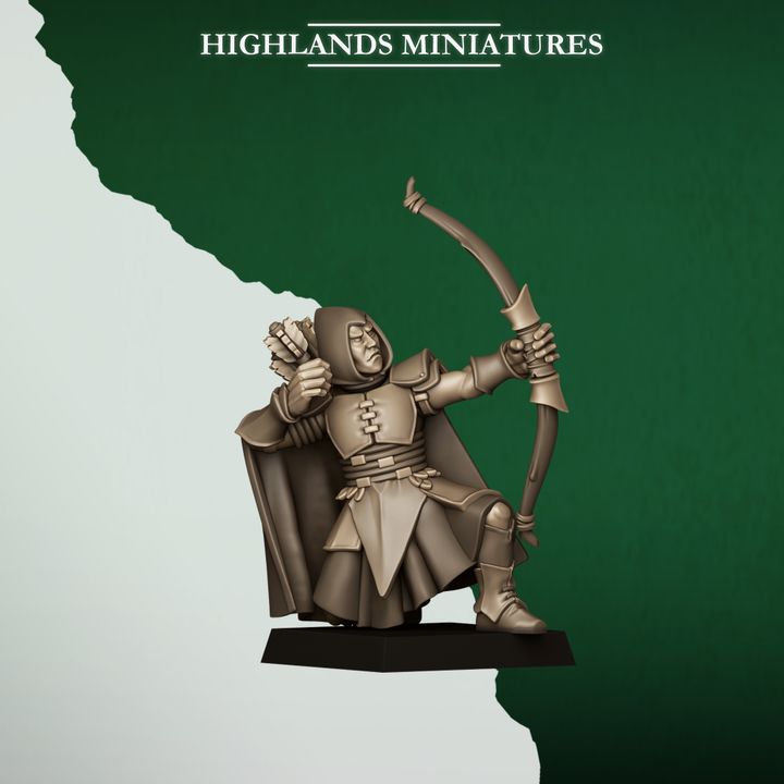 Feral Archers by Highlands Miniatures