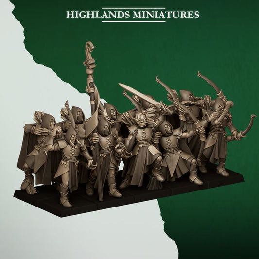 Feral Archers by Highlands Miniatures