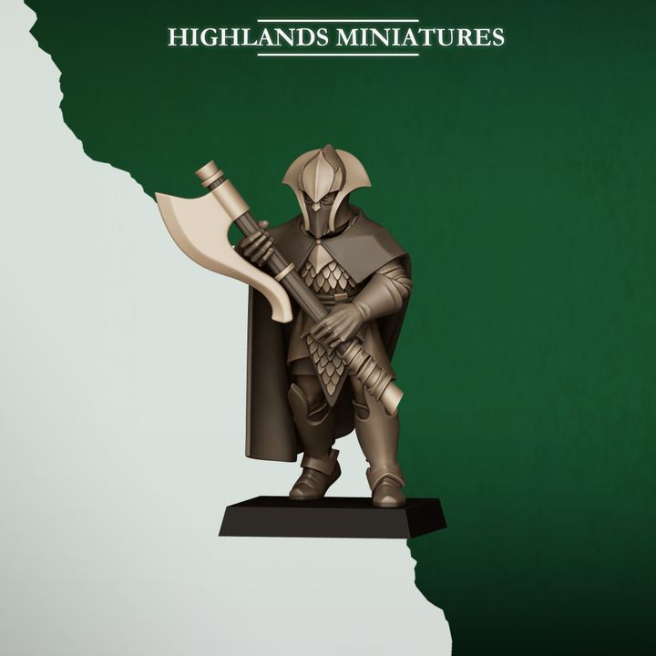 Feral Spearmen by Highlands Miniatures