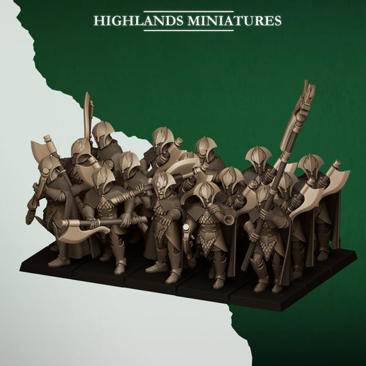 Feral Spearmen by Highlands Miniatures