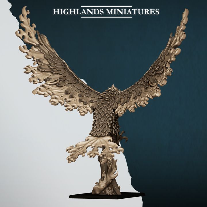 Fire and Ice Phoenix by Highlands Miniatures
