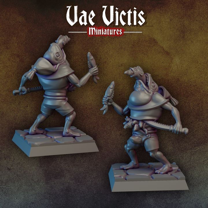 Weird Fishman by Vae Victis Miniatures