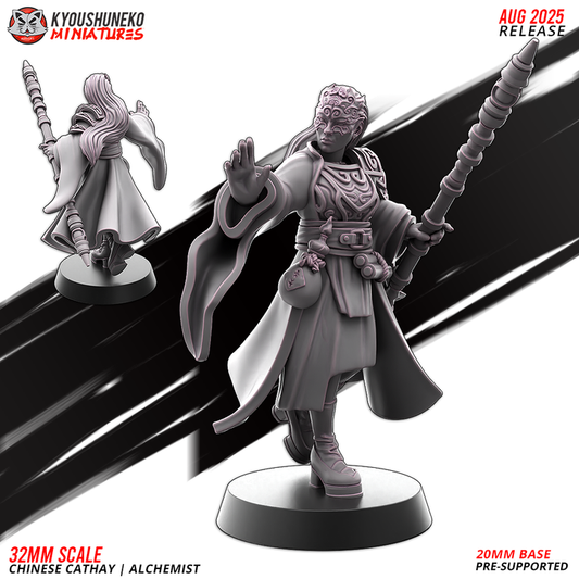 Chinese Cathay Alchemist by Kyoushuneko Miniatures