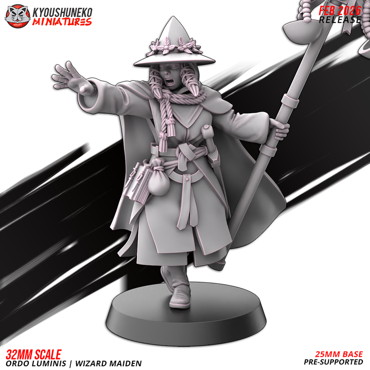 Wizard Maiden Kyoushuneko Miniatures