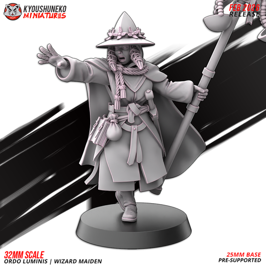Wizard Maiden Kyoushuneko Miniatures