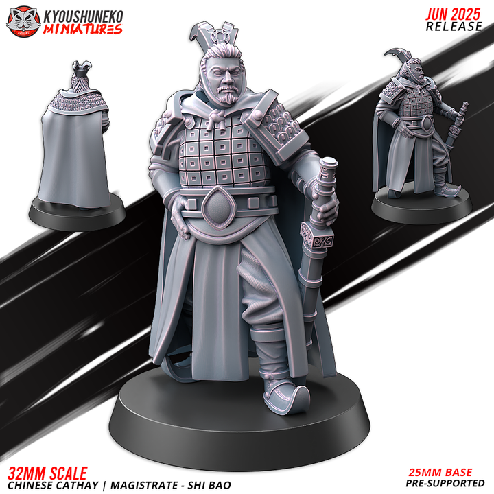 Magistrate Shi Bao by Kyoushuneko Miniatures