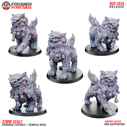 Chinese Cathay Temple Dog by Kyoushuneko Miniatures