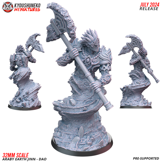 Araby Earth Jinn Dao by Kyoushuneko Miniatures