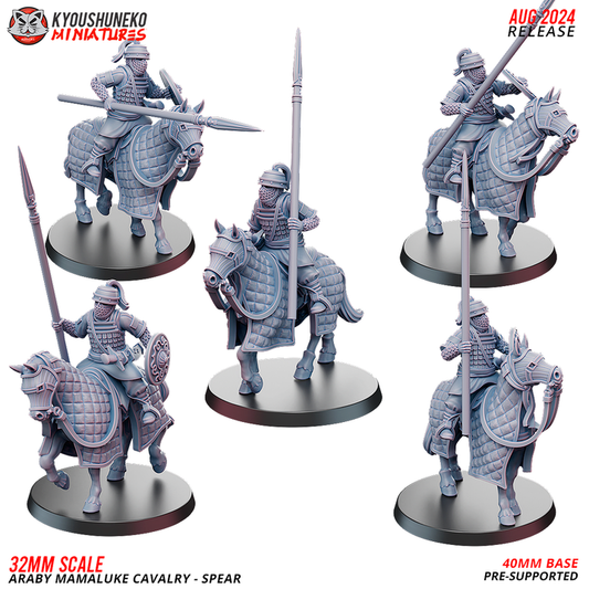 Araby Mamaluke Cavalry Spear by Kyoushuneko Miniatures