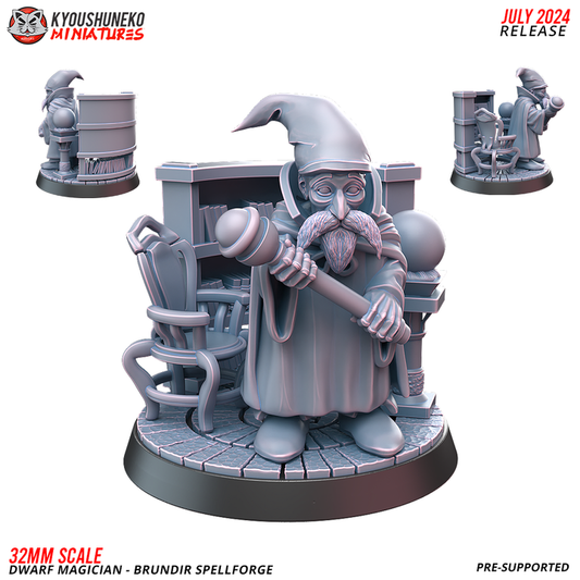 Dwarf Magician by Kyoushuneko Miniatures