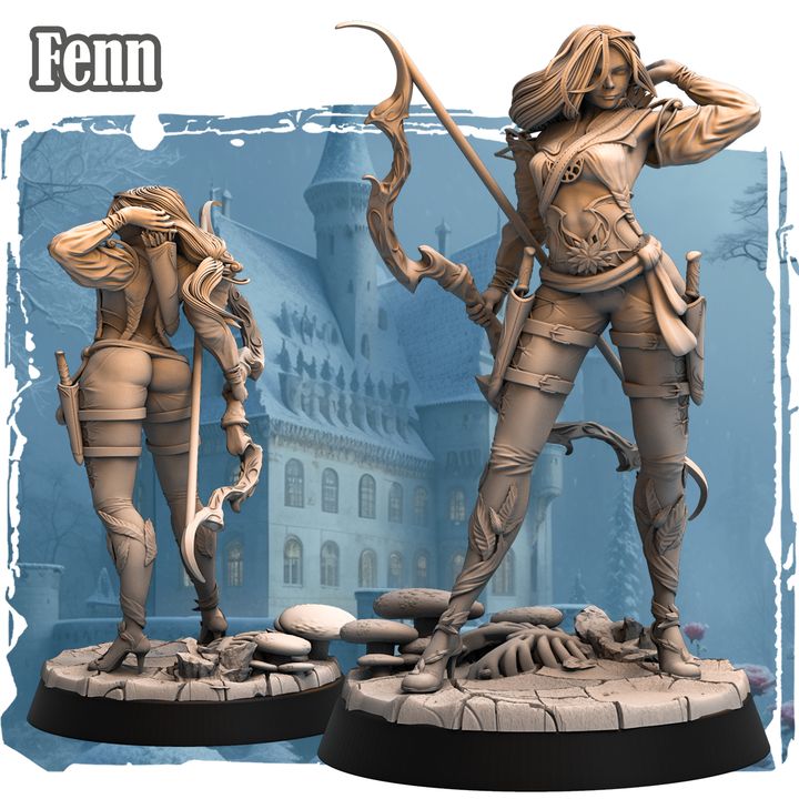 Fenn- Elf Archer by Haito