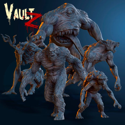 Folkloric Creatures - Hunter/Mercenary Tier by Vaultz Miniatures