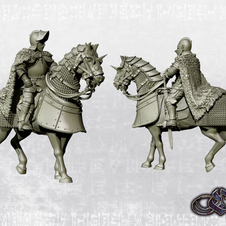 Giovanni de Medici on horse - Late 15th century no helmet version