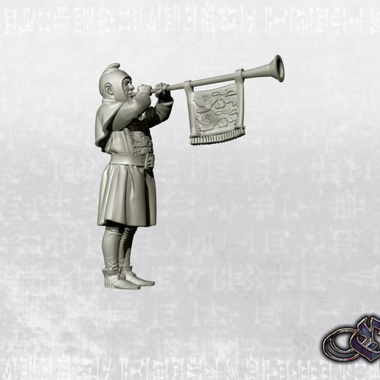 "Herald Trumpeter - Ivanhoe (1952)" by Ezipion miniatures