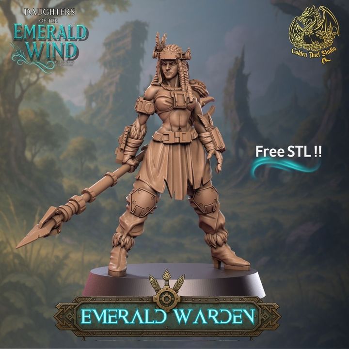 Emerald Warden by Golden Thief Studio