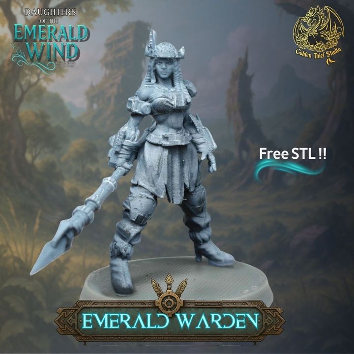 Emerald Warden by Golden Thief Studio