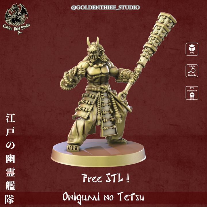 Onigumi no Tetsu - Ruthless Oni Demon by Golden Thief Studio