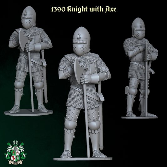 1390 Knight with Axe by Styriwar