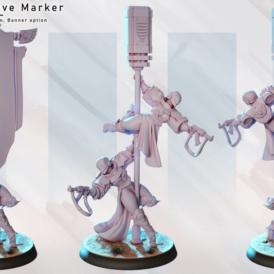 Sisters - Objective Marker dancers by Gaz Minis