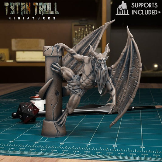 Gargoyle 01 by Tytan Troll Miniatures