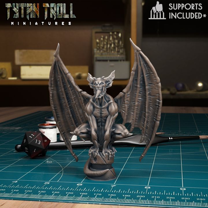 Gargoyle 02 by Tytan Troll Miniatures