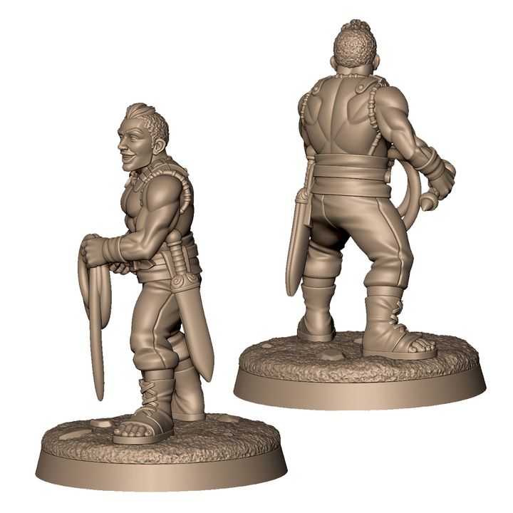 Gladiator trainer by Menagerie Miniature