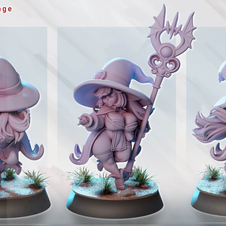 Glimra - Goblin Mage by Gaz Minis