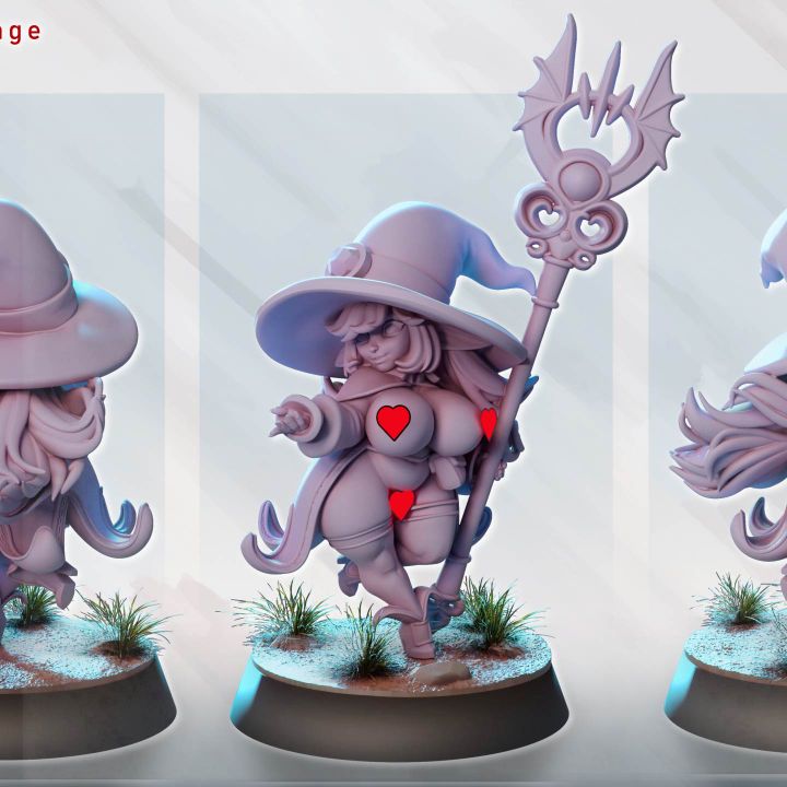 Glimra - Goblin Mage by Gaz Minis