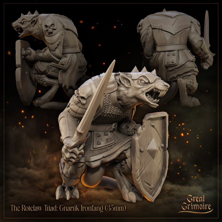 The Rotclaw Triad by Great Grimoire