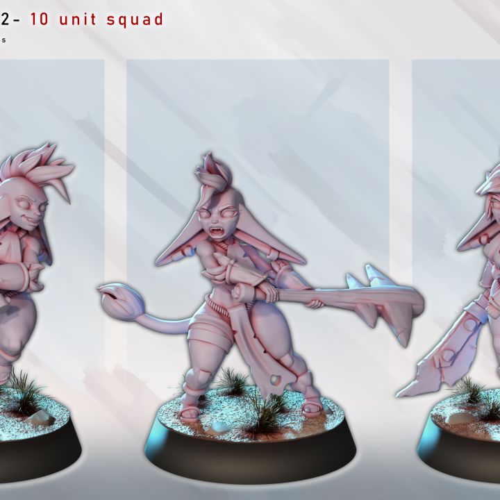 Goblin Tribe Part 2– 10 Goblin unit by Gaz Minis