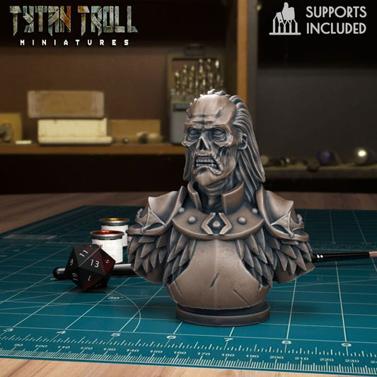 Godfrey Gwilym Bust by Tytan Troll Miniatures