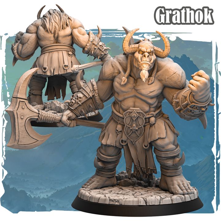 Grathok 32mm - Monster by Haito