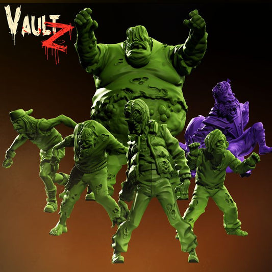 Green Gang Pack [Hunter/Mercenary] by Vaultz Miniatures