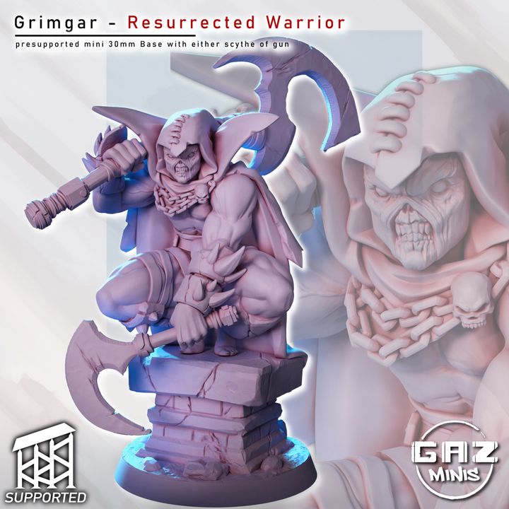 Grimgar – Resurrected Warrior by Gaz Minis