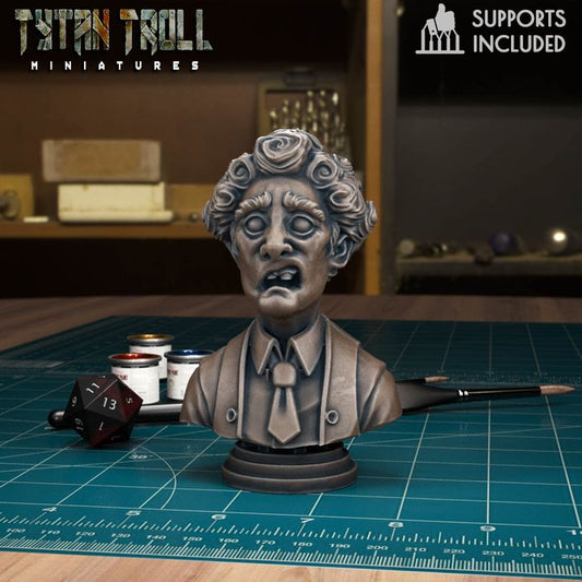 Gunther Bust by Tytan Troll Miniatures