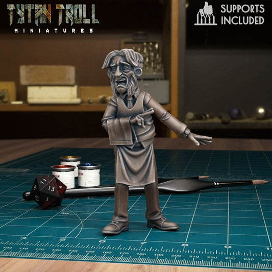Haliq the Butler by Tytan Troll Miniatures