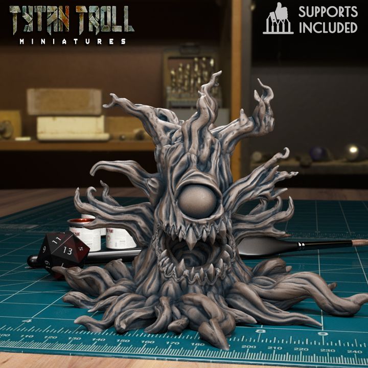 Haunted Tree 01 by Tytan Troll Miniatures