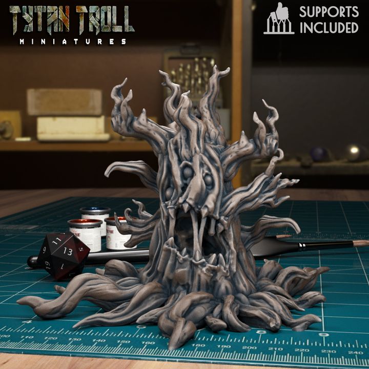 Haunted Tree 02 by Tytan Troll Miniatures