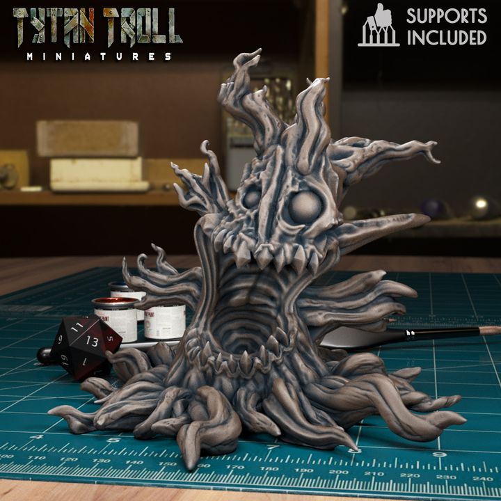 Haunted Tree 03 by Tytan Troll Miniatures