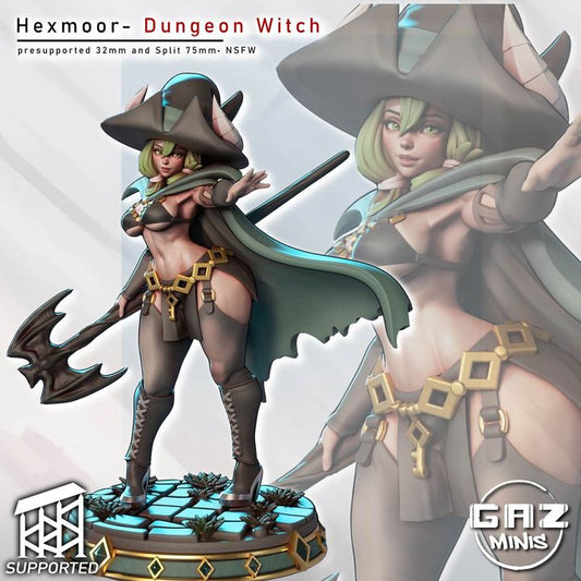 Hexmoor – Dungeon Witch by Gaz Minis