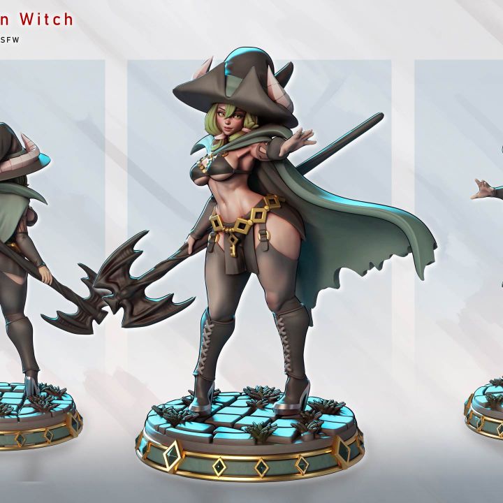 Hexmoor – Dungeon Witch by Gaz Minis