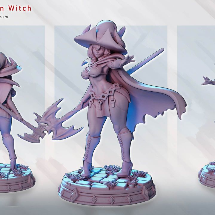 Hexmoor – Dungeon Witch by Gaz Minis