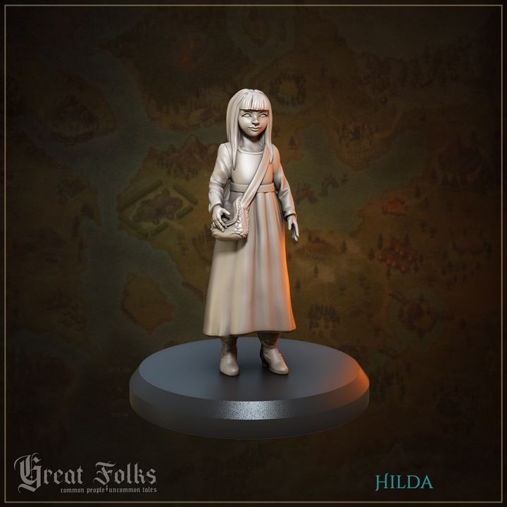 Hilda(little girl) by Great Grimoire