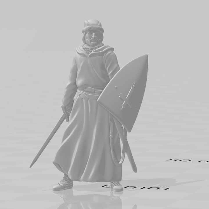 Leper Knight of the Order of Saint Lazarus.