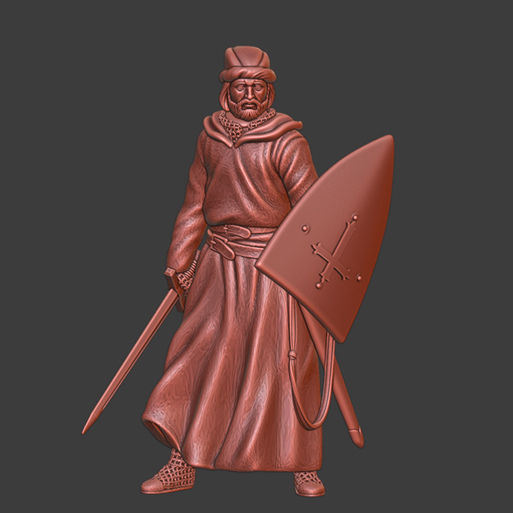 Leper Knight of the Order of Saint Lazarus.