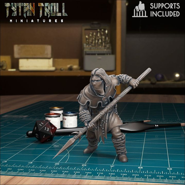 Hunter 01 by Tytan Troll Miniatures